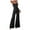 Black, variant on SRZYMJ Plus Size Women's Casual Summer Denim Jumpsuit Light Washed Blue Neckline Stretchy Slim Fit Pants Comfortable Outfit