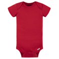 thumbnail image 3 of Gerber Baby 5-Pack Solid Onesies Bodysuits, Red, 24 Months, 3 of 3