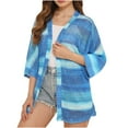 thumbnail image 1 of Cardigan Ajouré pour Femmes - Haut Tricoté Décontracté à la Mode, 1 of 8