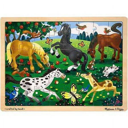 Frolicking Horses Jigsaw Puzzle - 48 Pieces