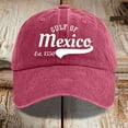 thumbnail image 2 of Dsscvnef Baseball Caps Women's Washed Denim Printed Baseball Cap Men's Mesh Hats Mechanical Hat, 2 of 3