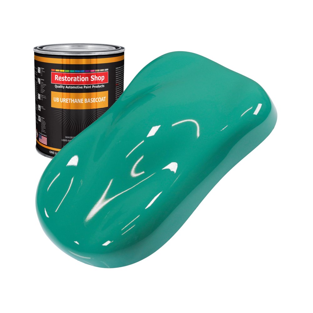 Tropical Turquoise 1 Quart URETHANE BASECOAT Car Auto Body Paint