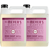 Mrs. Meyers Clean Day Liquid Dish Soap Refill, Peony, 48 Ounce Pack of 2