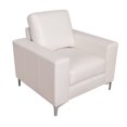 thumbnail image 1 of CorLiving Cory White Bonded Leather Chair, 1 of 5
