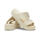 thumbnail image 4 of Sandalias Plataforma Getaway para Mujer Crocs en Color Piedra Talla 4, 4 of 7