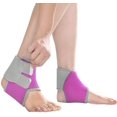 thumbnail image 1 of 2 Pack Kids Child Adjustable Nonslip Ankle Tendon Compression Brace Sports Dance Foot Support Stabilizer Wraps Protector Guard for Injury Prevention & Protection for Sprains, Sore or Weak Ankles, 1 of 4