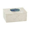 thumbnail image 1 of Dimond Home Antilles Boîte en Marbre et Agate Bleue, 1 of 1