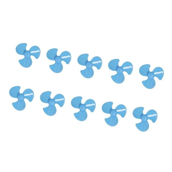 Propellers Replacement, Impact Resistance Easy Replace Durable 3 Blades Propeller For DIY Toys Model Red,Yellow,Green,Blue