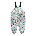 thumbnail image 1 of Pantalon de Pluie à Bretelles pour Enfants, Dessin Animé, pour Bébés Garçons et Filles, Pantalon d'Assaut pour Jouer dans l'Eau, 1 of 8
