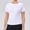 White, variant on XPMWRP Women's Quick Dry Athletic T-Shirt Short Sleeve Slim Fit Workout Top Breathable Compression Tee for Gym Yoga Running Pink L
