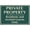 Warning Sign 5, variant on Private Property No Trespassing Authorized Personnel Only Warning Sign - 8"x12" Security Metal Sign for Business Office Road Street Home Yard Garden Wall, Restricted Area