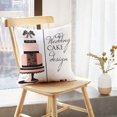 thumbnail image 5 of LALILO Throw Pillow Covers Cake With Lace And Bow Cake Romantic Cushion Cover 18" x 18", 3619 Pack, 5 of 6