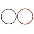 thumbnail image 4 of Steering Wheel Cover, Easy Installation Carbon Fiber Style Cool Steering Wheel Emblem Ring  For CX-3 CX-5 CX-9, 4 of 8