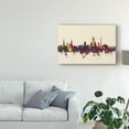 thumbnail image 3 of Trademark Fine Art 'Worcester England Skyline III' Canvas Art by Michael Tompsett, 3 of 4