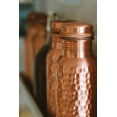 thumbnail image 2 of Perilla Home 100% Hammered (1 Litre ) Pure Copper Bottle With Leak Proof Contains Ayurveda Health Benefits For Drinking Water For Men Women Gym Yoga |Travelling | Hiking | Indoor | Outdoor | Office |, 2 of 13
