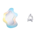 thumbnail image 1 of Estatua De Espejo Abstracto Reflectante De Acrílico Para Pared De Baño Moderno Y Mesa, Estante De Sala De Estar, Librería De Oficina, 1 of 8