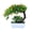 Red A, variant on These Artificial Plants Won'T Wither And Require No Maintenance. This Vivid Green Decorative Small Bonsai Tree Is A Realistic Mini - Landscape. Just Like Their Full - Sized Counterparts, It Adds A To