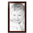 thumbnail image 2 of ArtToFrames 16" x 29" Matte mahogany Diploma Picture Frame, 16x29 inch Brown Wood Poster Frame (WOM-5108), 5 Pack, 2 of 6