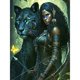 thumbnail image 1 of 5D DIY Mujer Y Leopardo Del Arte 30x40cm, 1 of 9