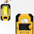 thumbnail image 4 of Luces de trabajo LED, luz mecánica magnética recargable, luz de trabajo portátil para Camping, reparación de automóviles, lúmenes altos, amarillo brillante, 4 of 5