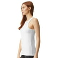 thumbnail image 4 of American Apparel Women's CVC Tank, Nice Fit Sleeveless Tank Top, White, Size S, Pack of 6, 4 of 8
