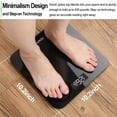 thumbnail image 6 of RENPHO Digital Body Weight Scale, Highly Accurate Scale for Weight, LED Display Weight Measurements, Round Corner Design, Anti-Slip, 400 lb, 6 of 9