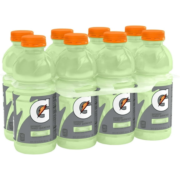 Gatorade Lime Cucumber Thirst Quencher Sports Drink, 20 oz, 8 Pack Bottles