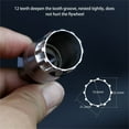 thumbnail image 6 of High Carbon Steel Bicycles Cassettes Sprocket Removal Tool Maintenances Tool for Cycling Repair and Maintenance, 6 of 9