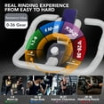 thumbnail image 3 of Smart Exercise Bike, AI Intelligently 36 Levels Magnetic Resistance Workout Bike with 350 Lbs Weight Capacity, Indoor Cycling Bike for Cardio Workout and Cycle Training, 3 of 9
