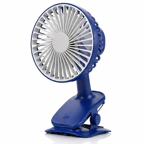 Clip Fan Rechargeable — Hands-Free 90° Swing USB Clip On Fan 1200mAh, Whisper-Quiet Portable Fan for Stroller Desk Treadmill Car Seat Baby Carriage, No More Stale Air