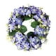 thumbnail image 4 of Corona para puerta de entrada,Corona artificial para puerta de entrada,regalo para pared de oficina,Ventana de artesanía de corona de primavera y verano,Festival de centros de mesa con violeta, 4 of 9