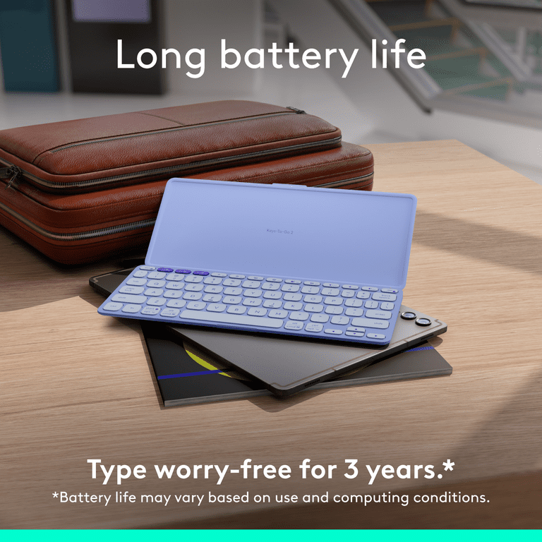 Logitech Keys-To-Go 2 US配列 Lilac ライラック色 Logitech Keys-To-Go 2 for iPad - Purple - Apple (HK)