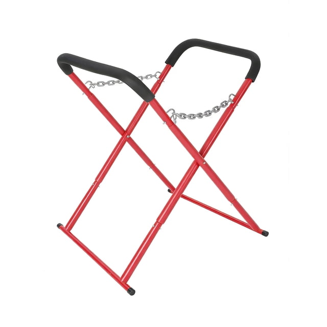 Établi Pliant Portable Robuste - Support d'Aile et Pare-Chocs Réglable de 750 lb pour Garage, Atelier et Réparation Automobile, Rembourré et Enduit de Poudre avec Pieds en Caoutchouc