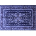 thumbnail image 1 of Ahgly Company Indoor Rectangle Persian Blue Traditional Area Rugs, 8' x 10', 1 of 4