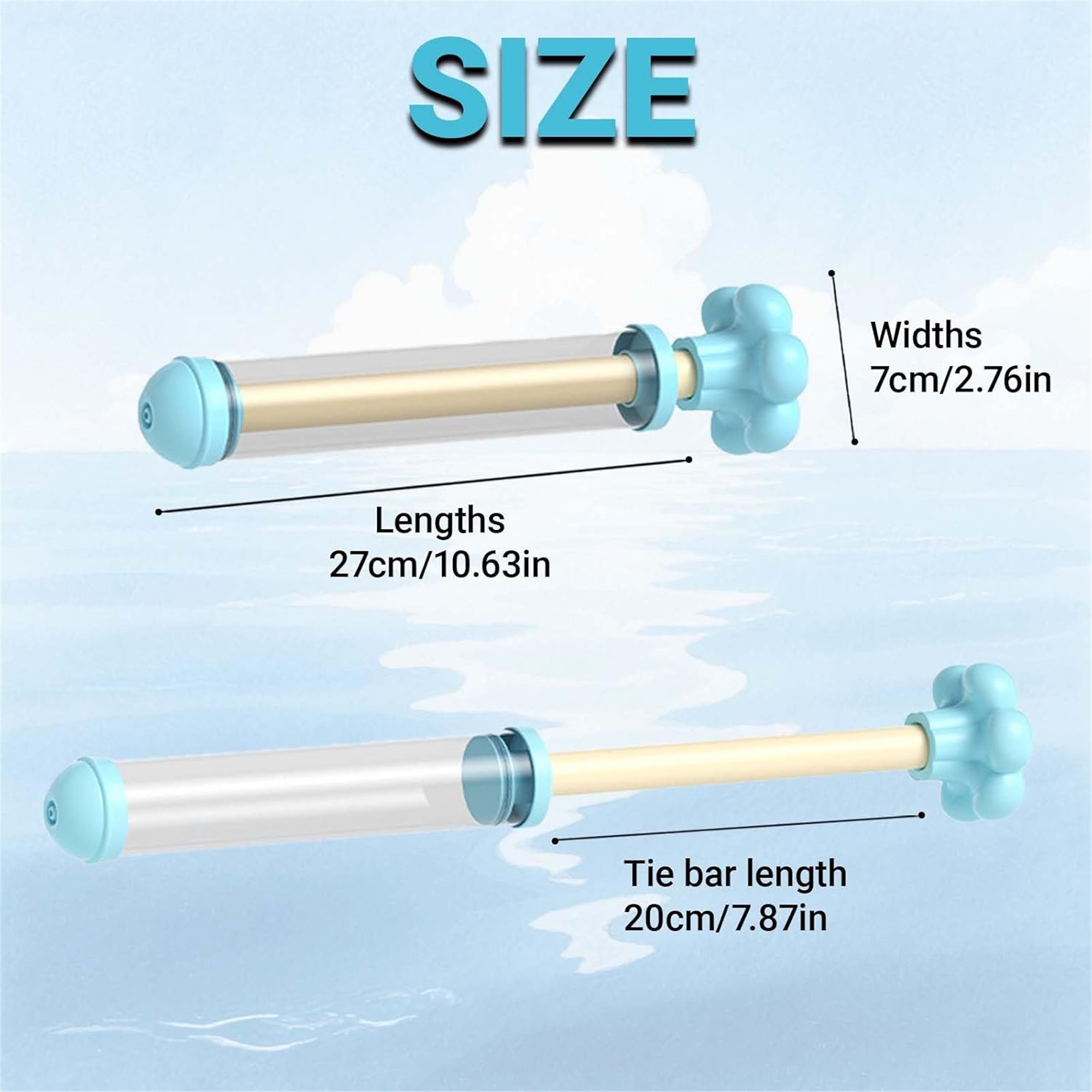 SQDWYGG Firework Water Gun, Fireworks Style Water Spray Toys, Romantic Fireworks Style Water Guns Spray Toy for Couples, Waters Firework Spray Gun Squirter for Party, Interactive Game, etc,4 Pcs Mix
