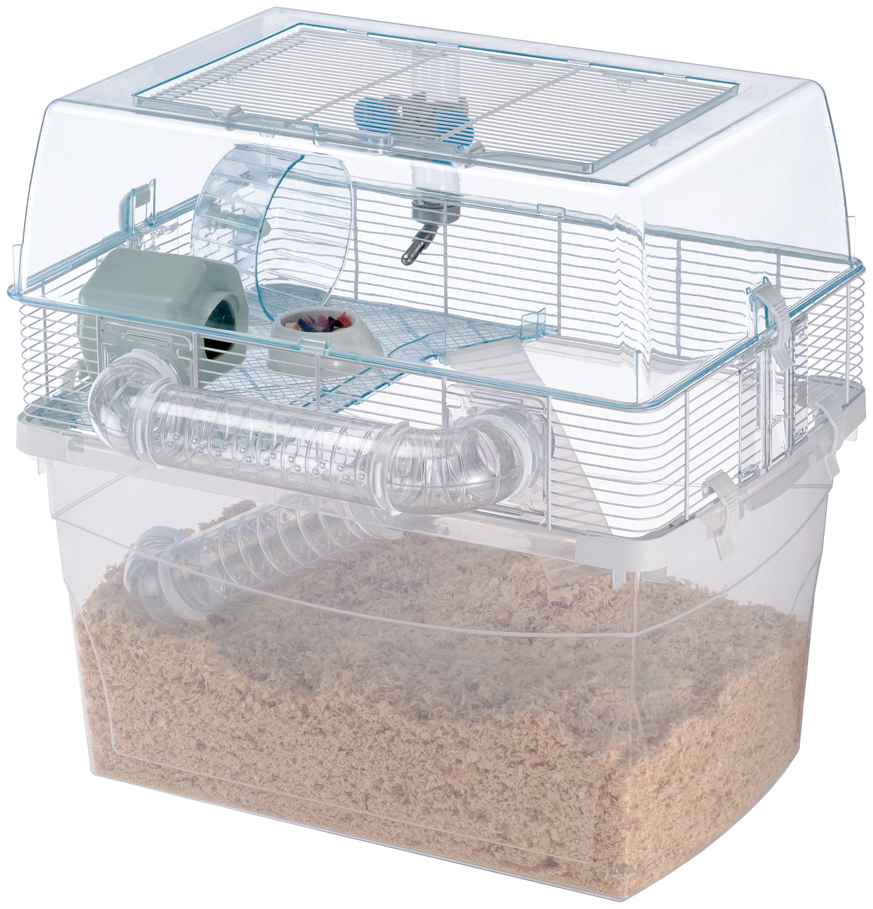 begaan Paar uitlokken Ferplast Duna Space Hamster Cage Ideal for Gerbils & Hamsters, Includes All  Accessories - Walmart.com