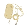 thumbnail image 4 of Bolsa Bottom, Bolsa de bricolaje Juego de tejido con correa para el hombro y cordones de dibujo, accesorios de bricolaje para bolsos para bolsos, 4 of 9