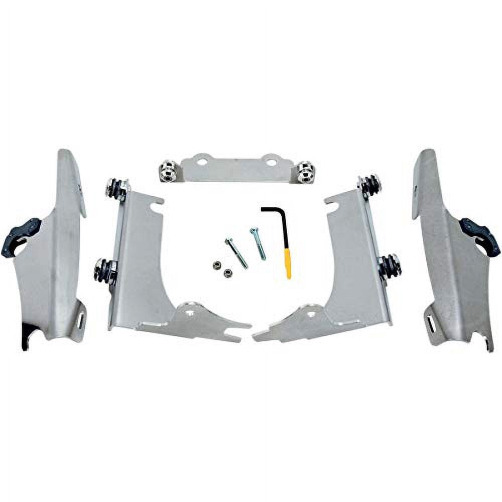 TETE DE FOURCHE - MEMPHIS SHADES - CAFE FAIRING : KIT DE MONTAGE Sportster 883 L 11up 1200t 14up Poli,p 1121543