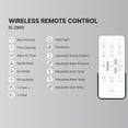 thumbnail image 3 of INUS 2900L Smart Electronic Bidet Warm Water Toilet Seat with Wireless Remote, 3 of 7