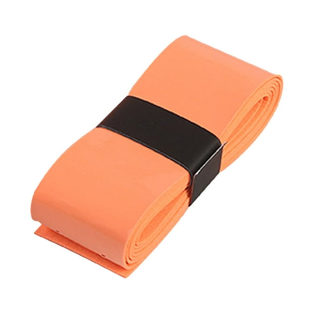 DYNWAVECA Tennis Badminton Racket Grip Tape Handle Tape AntiSlip Sweat Sport Band for Outdoor Sports Baseball Tennis Racket Racquetball Orange