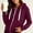 A05-Wine, variant on Zysthvn Winter Womens Hoodies Zip up Fleece Drawstring Casual Ladies Sweatshirts Solid Long Sleeve Warm with Pockets Lightweight Tops
