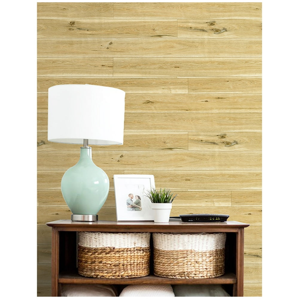 Peel and Stick Wood Plank Wallpaper Self Adhesive Wood Grain Wall Paper