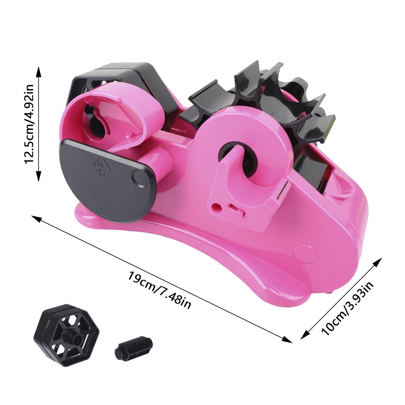 Multiple Roll Cut Heat Tape Dispenser for Heat Transfer Tape Reusable Semi-Automatic Tape Dispenser