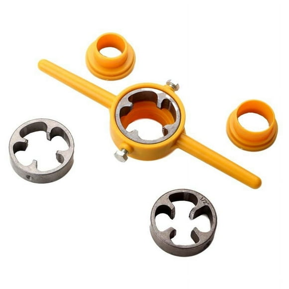 Pipe Wrench Set 6-Piece Set of Water Pipe Teeth Wrench Plastic Pipe Teeth Easy Threading