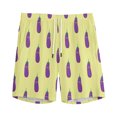 thumbnail image 3 of Pantalones cortos de playa con estampado de vegetales coloridos de verano para hombre, pantalones cortos de surf holgados e informales, transpirables, de secado rápido, pantalones cortos de tabla de t, 3 of 5