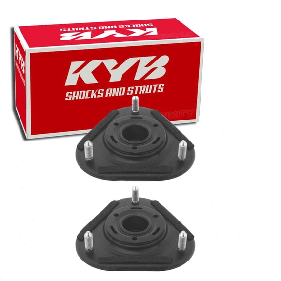 2 pc Front Suspension Strut Mounts compatible with Toyota Corolla 2009-2018