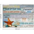 thumbnail image 2 of Inspirational Wall Art Office Motto Decor Quotes Colorful Tree Signs Pictures Wonderful Linen Painting Motivational Wall Decals for Home Office Room Decor Framed Canvas Prints 12x16 inches, 2 of 6