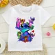 thumbnail image 3 of Camiseta de algodón para niños, camiseta de dibujos animados de Disney Lilo Stitch, camiseta de manga linda de Stitch, camiseta gráfica Y2k, camisetas para niñas y niños, 3 of 5