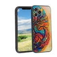 thumbnail image 1 of Compatible with iPhone 12 Pro Max Phone Case, Art Brain 24 Case Men Women, Flexible Silicone Shockproof Case for iPhone 12 Pro Max, 1 of 1