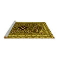 thumbnail image 2 of Ahgly Company Machine Washable Indoor Rectangle Southwestern Yellow Country Area Rugs, 4' x 6', 2 of 4